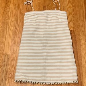 J.crew tie strap summer dress